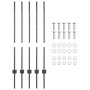 Postes de Cercas 10 pcs U-Channel Gris 100 cm Acero von , Zaunpfosten - Ref: Foro24-42006280, Preis: 29,63 €, Rabatt: %