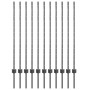 Postes de Cerca 22 pcs U-Channel Gris 120 cm Acero by , fence posts - Ref: Foro24-42006283, Price: 60,67 €, Discount: %
