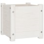 Solid white pine wood planter 31x31x31 cm by vidaXL, Pots and planters - Ref: Foro24-810524, Price: 21,11 €, Discount: %