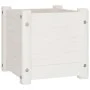 Solid white pine wood planter 31x31x31 cm by vidaXL, Pots and planters - Ref: Foro24-810524, Price: 20,92 €, Discount: %
