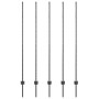 Poste de cercas 10 pcs Canal U Gris 150 cm Acero by , fence posts - Ref: Foro24-42006286, Price: 38,16 €, Discount: %