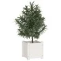 Solid white pine wood planter 31x31x31 cm by vidaXL, Pots and planters - Ref: Foro24-810524, Price: 20,92 €, Discount: %