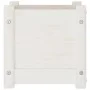 Solid white pine wood planter 31x31x31 cm by vidaXL, Pots and planters - Ref: Foro24-810524, Price: 20,92 €, Discount: %