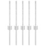 Poste de Cerca 5 pcs U-Channel 40 cm Acero Galvanizado by , fence posts - Ref: Foro24-42006290, Price: 22,12 €, Discount: %