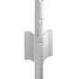 Postes de cerca 11 pcs Canal U 40 cm Acero Galvanizado | Foro24.es | Tu tienda online para hogar, jardín y más Foro24.es