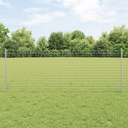 Postes de cerca 11 pcs canal U 80 cm acero galvanizado | Foro24.es | Tu tienda online para hogar, jardín y más Foro24.es