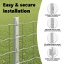 Paneles de Valla 10 pcs Canal U 100 cm Acero Galvanizado von , Zaunpfosten - Ref: Foro24-42006296, Preis: 31,10 €, Rabatt: %
