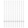 Poste de cercado 22 pcs canal U 100 cm acero galvanizado | Foro24.es | Tu tienda online para hogar, jardín y más Foro24.es