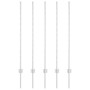 Postes de cercado 10 pcs Canal U 120 cm Acero Galvanizado von , Zaunpfosten - Ref: Foro24-42006298, Preis: 32,56 €, Rabatt: %