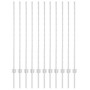 Postes de cercas 22 pcs U-Channel 120 cm Acero galvanizado | Foro24.es | Tu tienda online para hogar, jardín y más Foro24.es