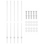 Postes de Cercas 10 pcs U-Channel 150 cm Acero Galvanizado de , Postes de cerca - Ref: Foro24-42006302, Precio: 35,68 €, Desc...