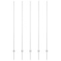 Postes 10 pcs Canal U 160 cm Acero galvanizado de , Postes de cerca - Ref: Foro24-42006304, Precio: 36,72 €, Descuento: %