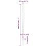 Postes 10 pcs Canal U 160 cm Acero galvanizado de , Postes de cerca - Ref: Foro24-42006304, Precio: 36,72 €, Descuento: %