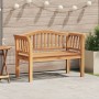 Banco de Jardín 120x53.5x85 cm Madera Sólida de Teca by , garden benches - Ref: Foro24-42006346, Price: 229,21 €, Discount: %