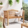 Banco de Jardín 120x53.5x85 cm Madera Sólida de Teca by , garden benches - Ref: Foro24-42006346, Price: 229,21 €, Discount: %
