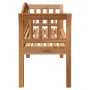 Banco de Jardín 120x53.5x85 cm Madera Sólida de Teca by , garden benches - Ref: Foro24-42006346, Price: 229,21 €, Discount: %