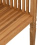 Banco de Jardín 127.5x52x80 cm de Madera Maciza de Teca | Foro24.es | Tu tienda online para hogar, jardín y más Foro24.es