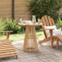 Mesa de Comedor de Jardín Ø70x75 cm Madera Maciza de Teca von , Gartentische - Ref: Foro24-42006349, Preis: 175,52 €, Rabatt: %