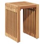 Conjunto de Mesas Laterales para Jardín 3 pcs Madera Maciza de Teca | Foro24.es | Tu tienda online para hogar, jardín y más Foro24.es