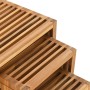 Conjunto de Mesas Laterales para Jardín 3 pcs Madera Maciza de Teca | Foro24.es | Tu tienda online para hogar, jardín y más Foro24.es