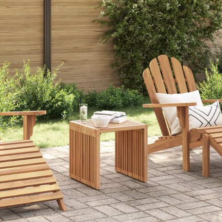 Mesa Lateral de Jardín 45x42.5x45 cm Madera de Teca | Foro24.es | Tu tienda online para hogar, jardín y más Foro24.es