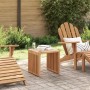 Mesa Lateral de Jardín 45x42.5x45 cm Madera de Teca | Foro24.es | Tu tienda online para hogar, jardín y más Foro24.es