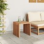 Mesa Lateral de Jardín 45x42.5x45 cm Madera de Teca