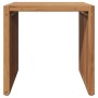 Mesa Lateral de Jardín 45x42.5x45 cm Madera de Teca | Foro24.es | Tu tienda online para hogar, jardín y más Foro24.es