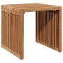Mesa Lateral de Jardín 45x42.5x45 cm Madera de Teca | Foro24.es | Tu tienda online para hogar, jardín y más Foro24.es