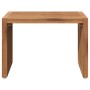 Mesa Lateral de Jardín 50x32.5x35 cm Madera Maciza de Teca | Foro24.es | Tu tienda online para hogar, jardín y más Foro24.es
