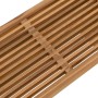 Mesa Lateral de Jardín 70x37.5x35.5 cm de Madera Sólida de Teca