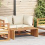Mesa Lateral de Jardín 110x55x35.5 cm Madera Maciza de Teca | Foro24.es | Tu tienda online para hogar, jardín y más Foro24.es