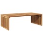 Mesa Lateral de Jardín 110x55x35.5 cm Madera Maciza de Teca | Foro24.es | Tu tienda online para hogar, jardín y más Foro24.es