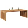 Mesa Lateral de Jardín 110x55x35.5 cm Madera Maciza de Teca