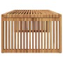 Mesa Lateral de Jardín 110x55x35.5 cm Madera Maciza de Teca | Foro24.es | Tu tienda online para hogar, jardín y más Foro24.es