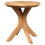 Mesa Lateral de Jardín Ø40x41 cm Madera Sólida de Teca von , Gartentische - Ref: Foro24-42006357, Preis: 78,87 €, Rabatt: %