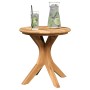 Mesa Lateral de Jardín Ø40x41 cm Madera Sólida de Teca von , Gartentische - Ref: Foro24-42006357, Preis: 78,87 €, Rabatt: %