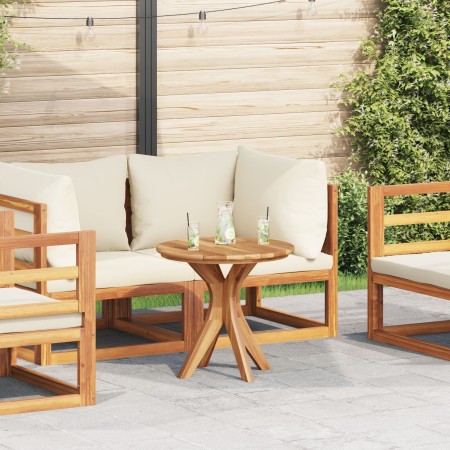 Mesa de Café de Jardín Ø55x51 cm Madera Sólida de Teca | Foro24.es | Tu tienda online para hogar, jardín y más Foro24.es