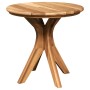 Mesa de Café de Jardín Ø55x51 cm Madera Sólida de Teca | Foro24.es | Tu tienda online para hogar, jardín y más Foro24.es