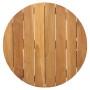 Mesa de Café de Jardín Ø55x51 cm Madera Sólida de Teca | Foro24.es | Tu tienda online para hogar, jardín y más Foro24.es