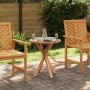 Mesa Bistro de Jardín Ø70x75 cm Madera Sólida de Teca by , Garden tables - Ref: Foro24-42006359, Price: 152,64 €, Discount: %