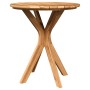 Mesa Bistro de Jardín Ø70x75 cm Madera Sólida de Teca by , Garden tables - Ref: Foro24-42006359, Price: 152,64 €, Discount: %