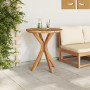 Mesa Bistro de Jardín Ø70x75 cm Madera Sólida de Teca by , Garden tables - Ref: Foro24-42006359, Price: 152,64 €, Discount: %