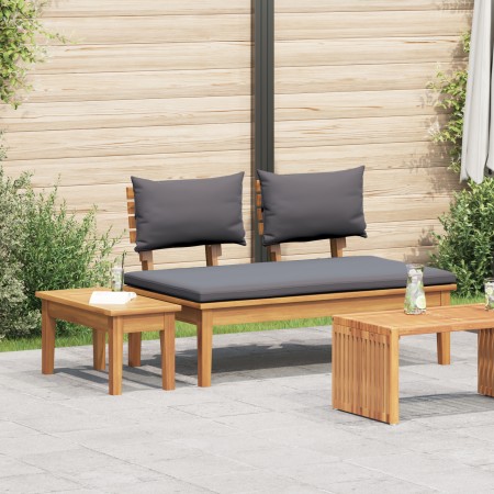 Juego de Banco de Jardín de 2 Piezas de Madera Sólida de Teak | Foro24.es | Tu tienda online para hogar, jardín y más Foro24.es