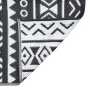 Alfombra de exterior PP negra 190x290 cm de vidaXL, Protectores para exterior - Ref: Foro24-316980, Precio: 62,56 €, Descuent...
