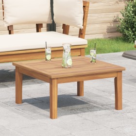Mesa de Jardín 60x60x30 cm Madera Maciza Teak