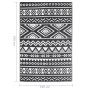 Alfombra de exterior PP negra 190x290 cm de vidaXL, Protectores para exterior - Ref: Foro24-316980, Precio: 58,66 €, Descuent...
