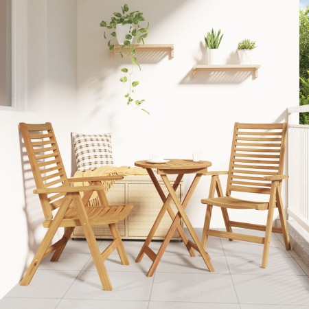 Sillas de Jardín  2 pcs de Madera Sólida de Teca | Foro24.es | Tu tienda online para hogar, jardín y más Foro24.es