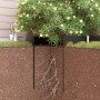 Barrera de Raíces  con Rieles Conectores Negro 0,7x5 m 1,5 mm HDPE | Foro24.es | Tu tienda online para hogar, jardín y más Foro24.es