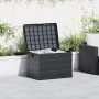 Baúl de Almacenamiento de Jardín - Antracita, 77.5 x 54.5 x 53 cm, Plástico, 170 L | Foro24.es | Tu tienda online para hogar, jardín y más Foro24.es